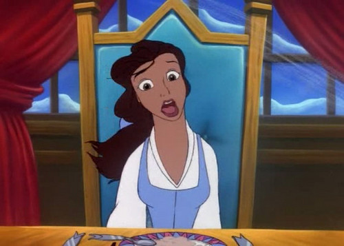 A shame you can't see Belle's New Tan